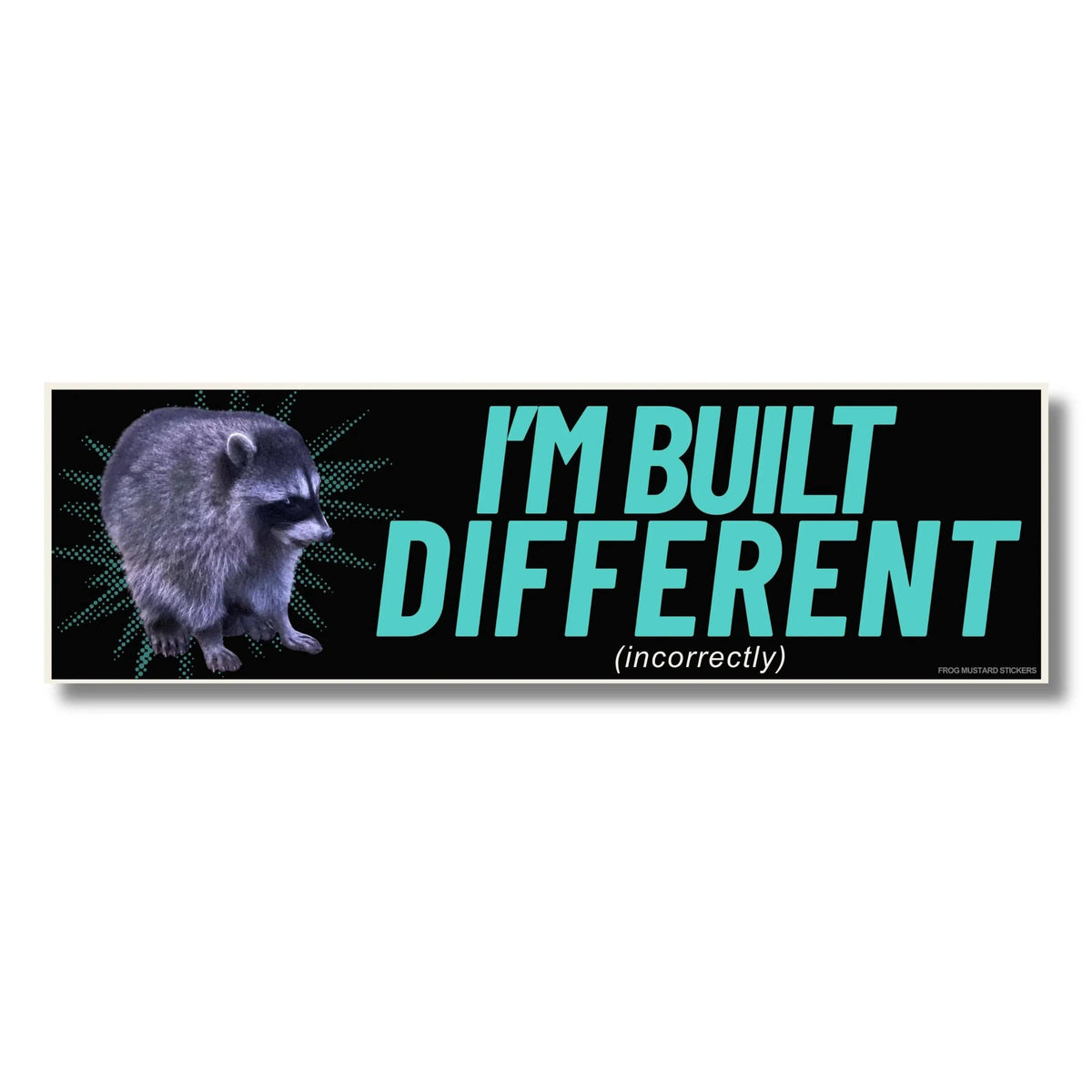 I'm Built Different (Jimothy) Bumper Sticker