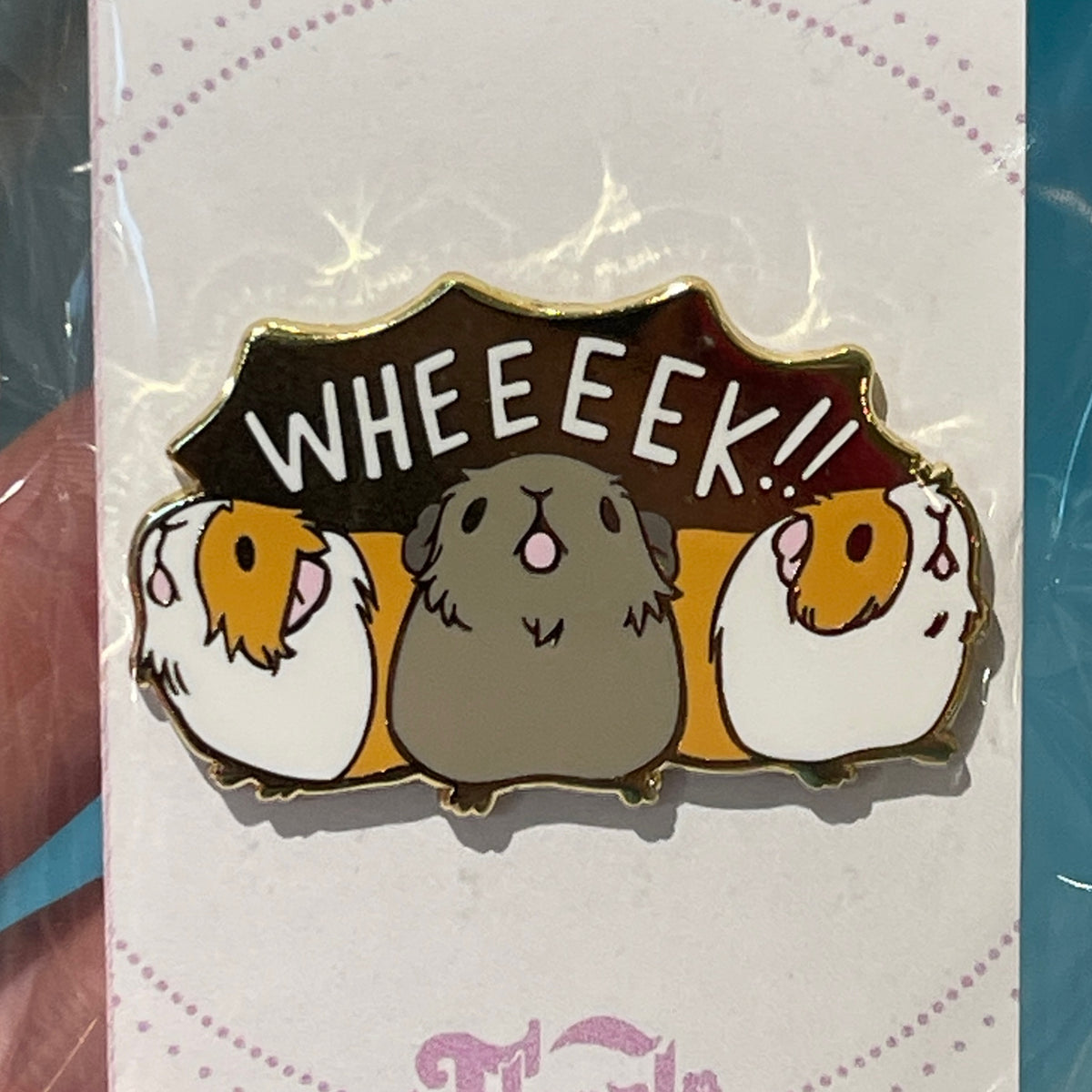 Wheek Enamel Pin