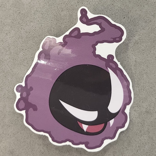 Gastly Vinyl Sticker