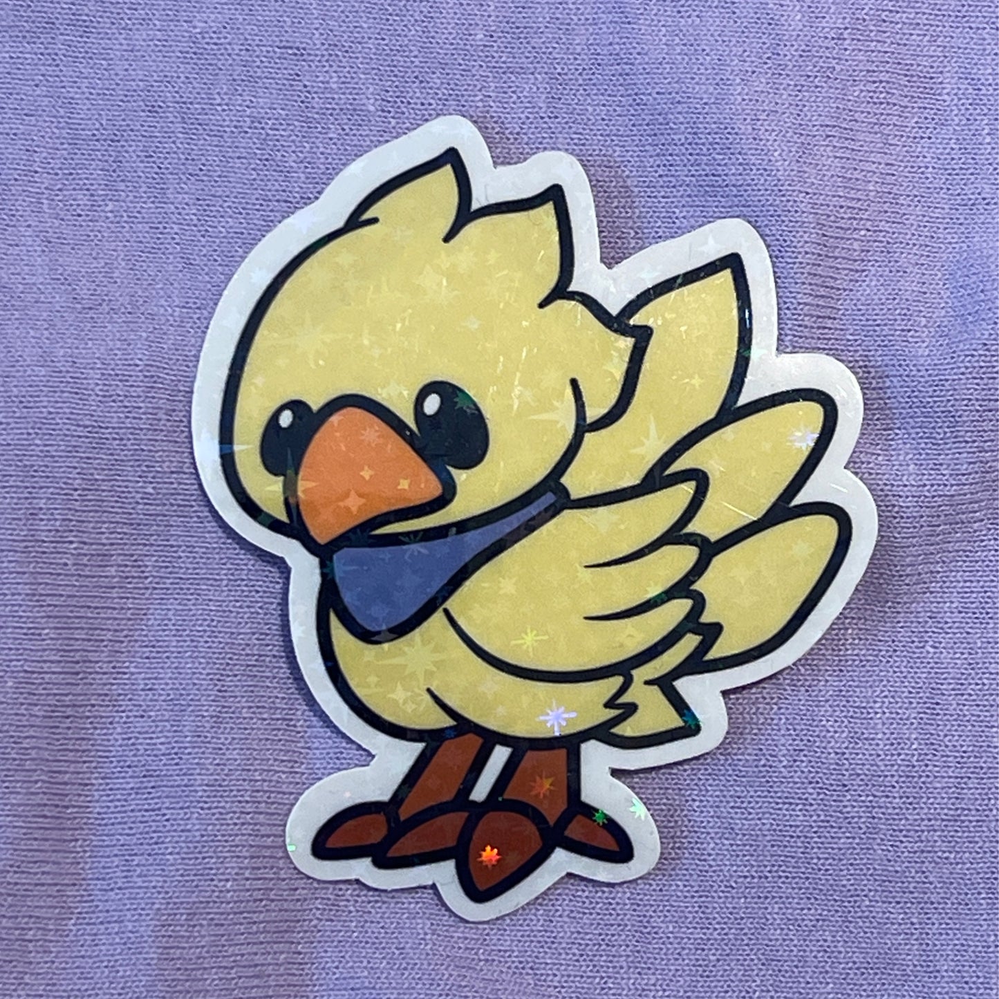 Chocobo Holo Sticker