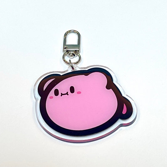 Floating Kirby Keychain