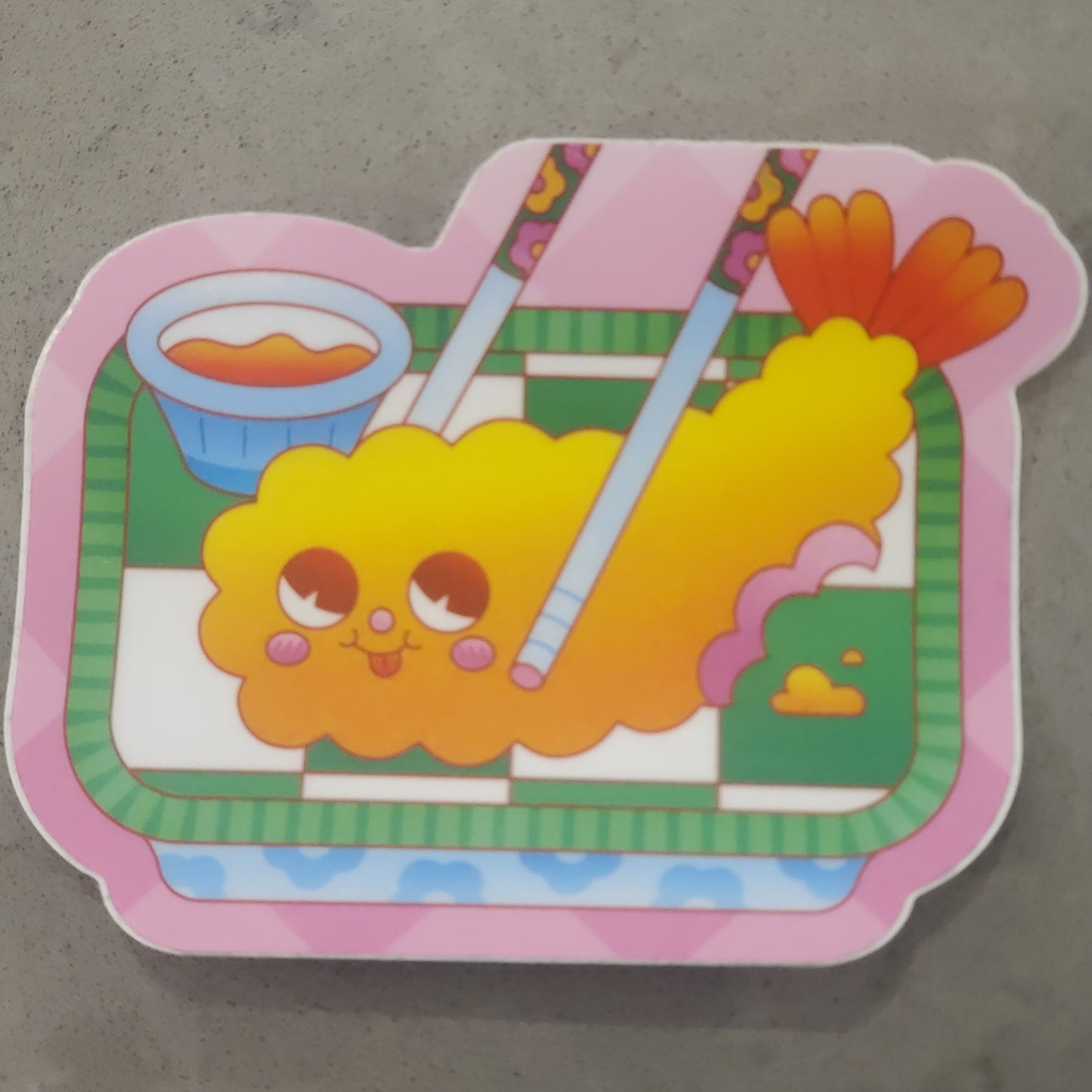 Chomp Shrimp Sticker