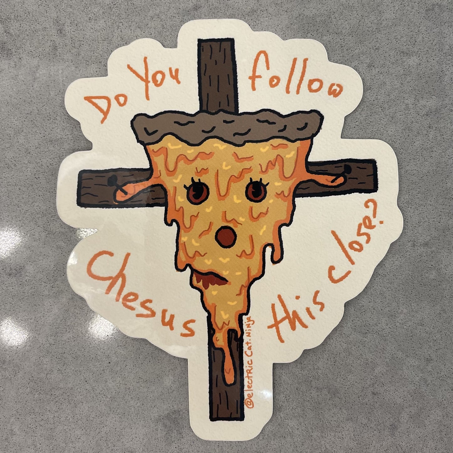 Electric Cat Bumper Stickers