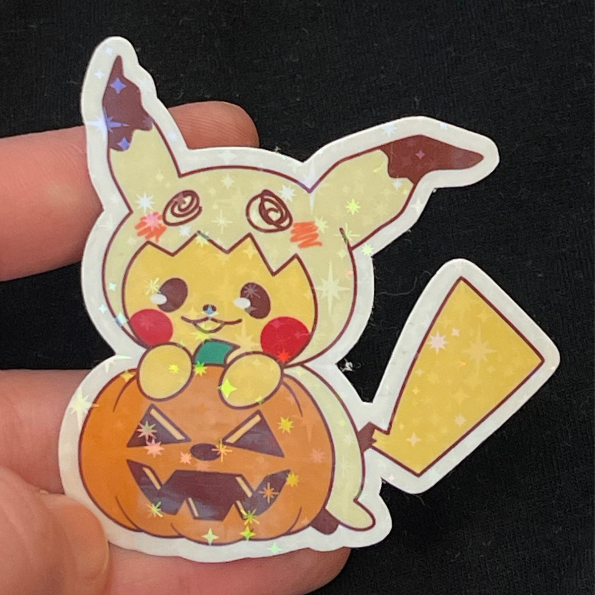 Halloween Pikachu Sticker