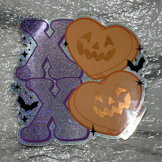 Halloween XOXO sticker