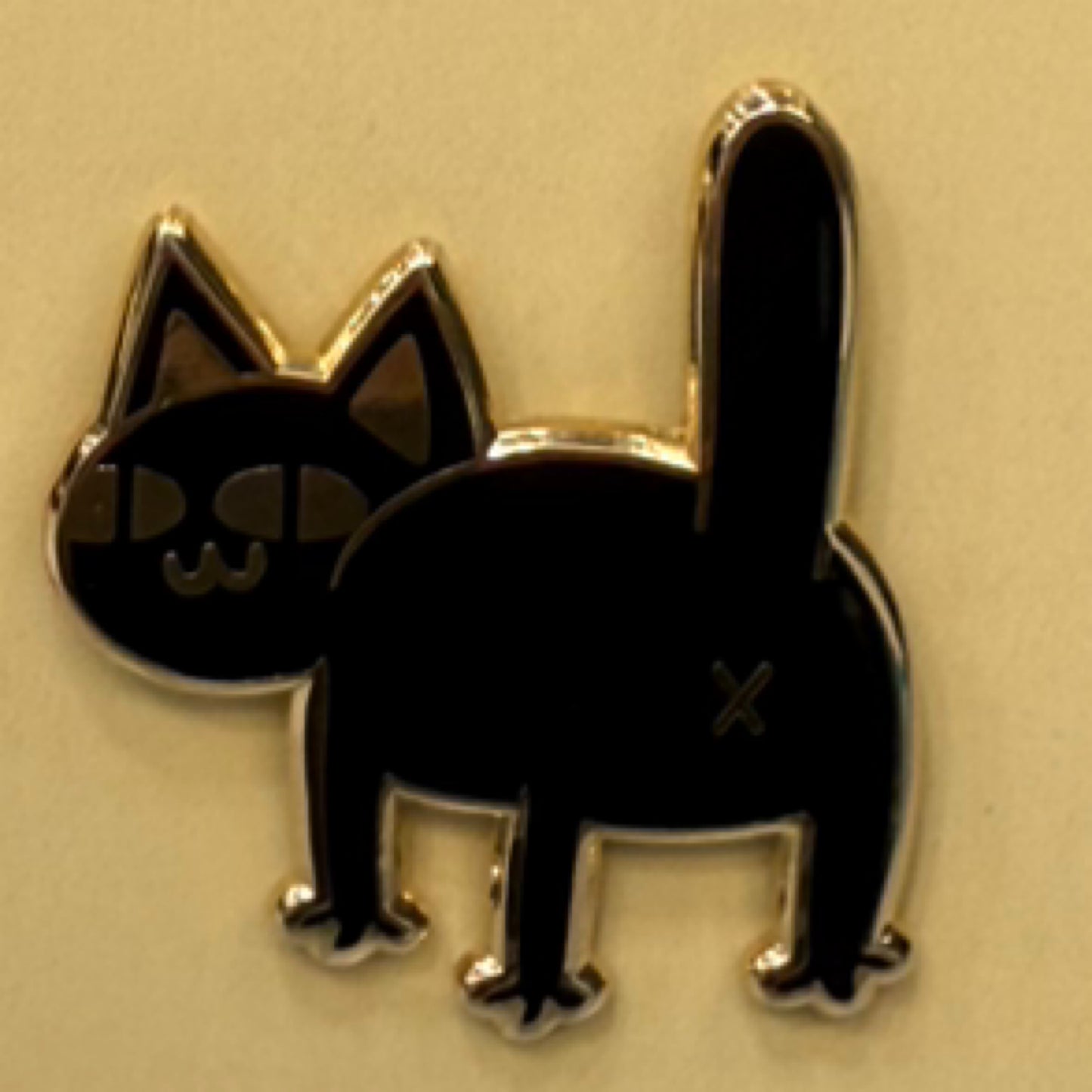 BUTTHOLE CAT PIN