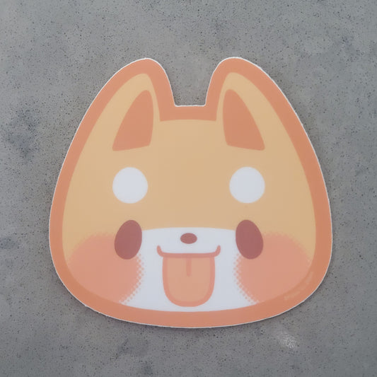 Shiba Dog Vinyl Sticker