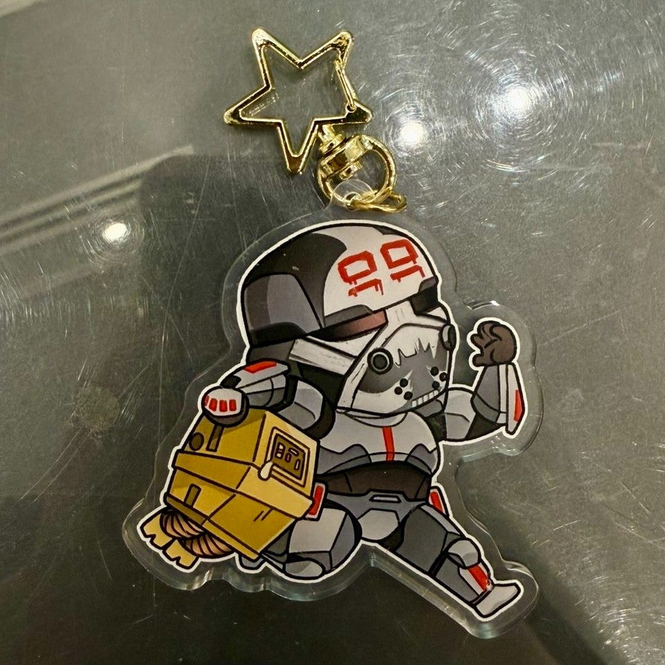 WRECKER ACRYLIC KEYCHAIN