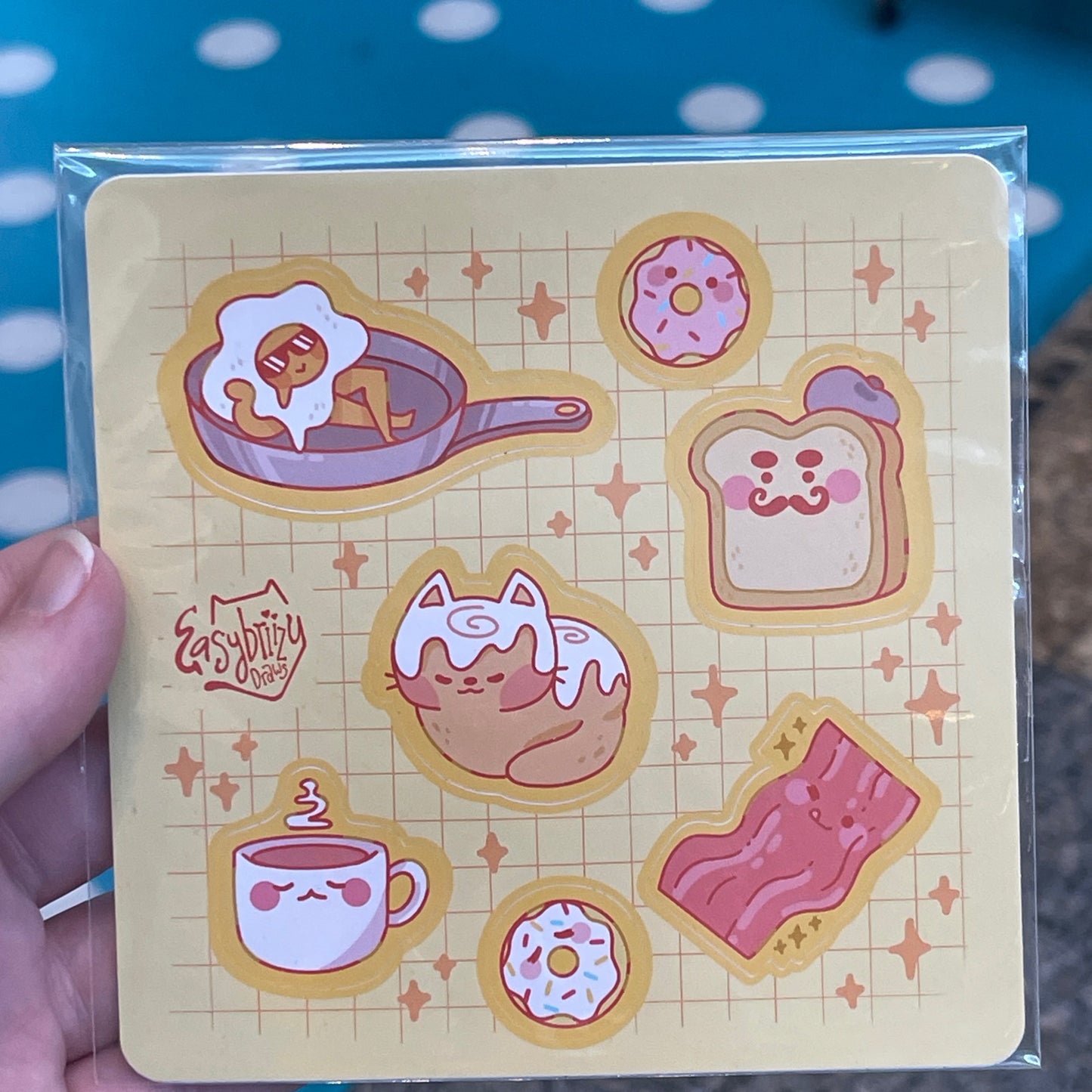 Breakfast Friends Sticker Sheet