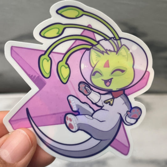 Alien Aisha Sticker