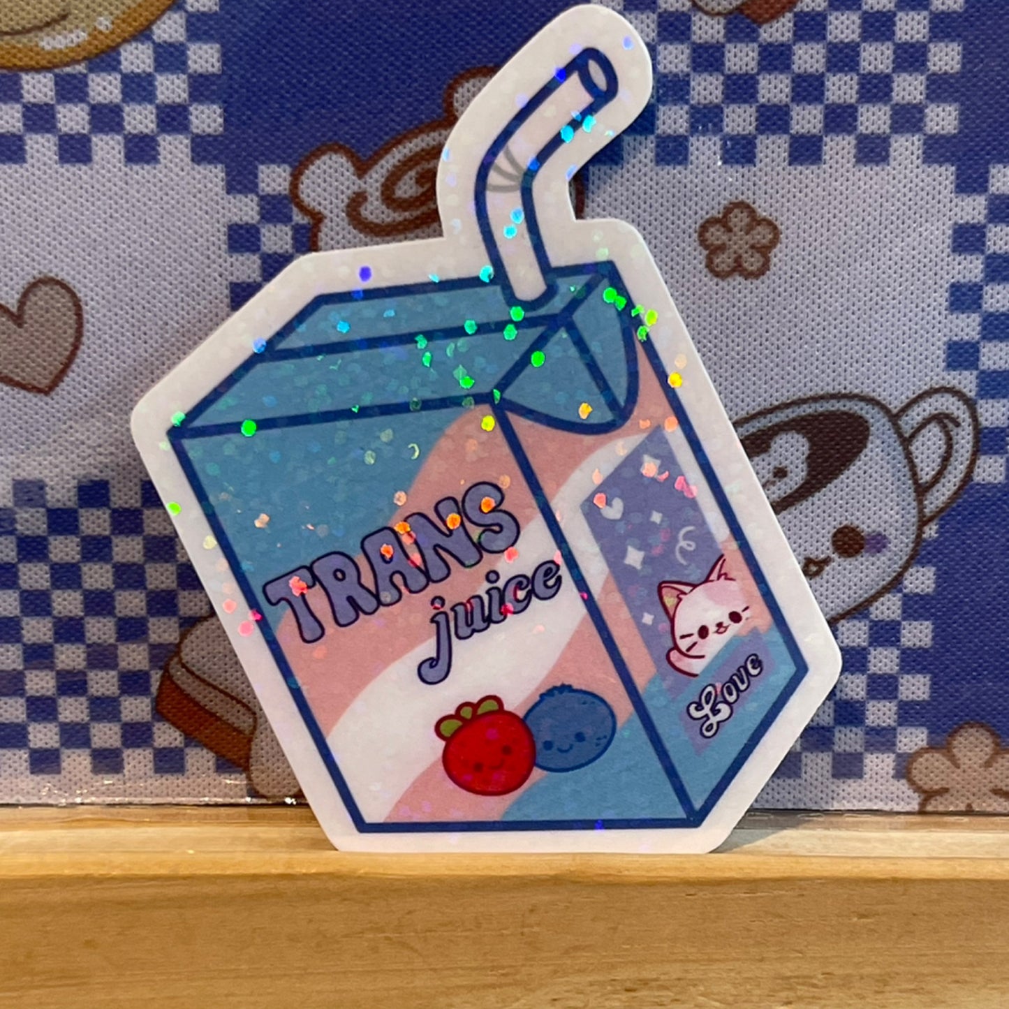 trans juice Sticker