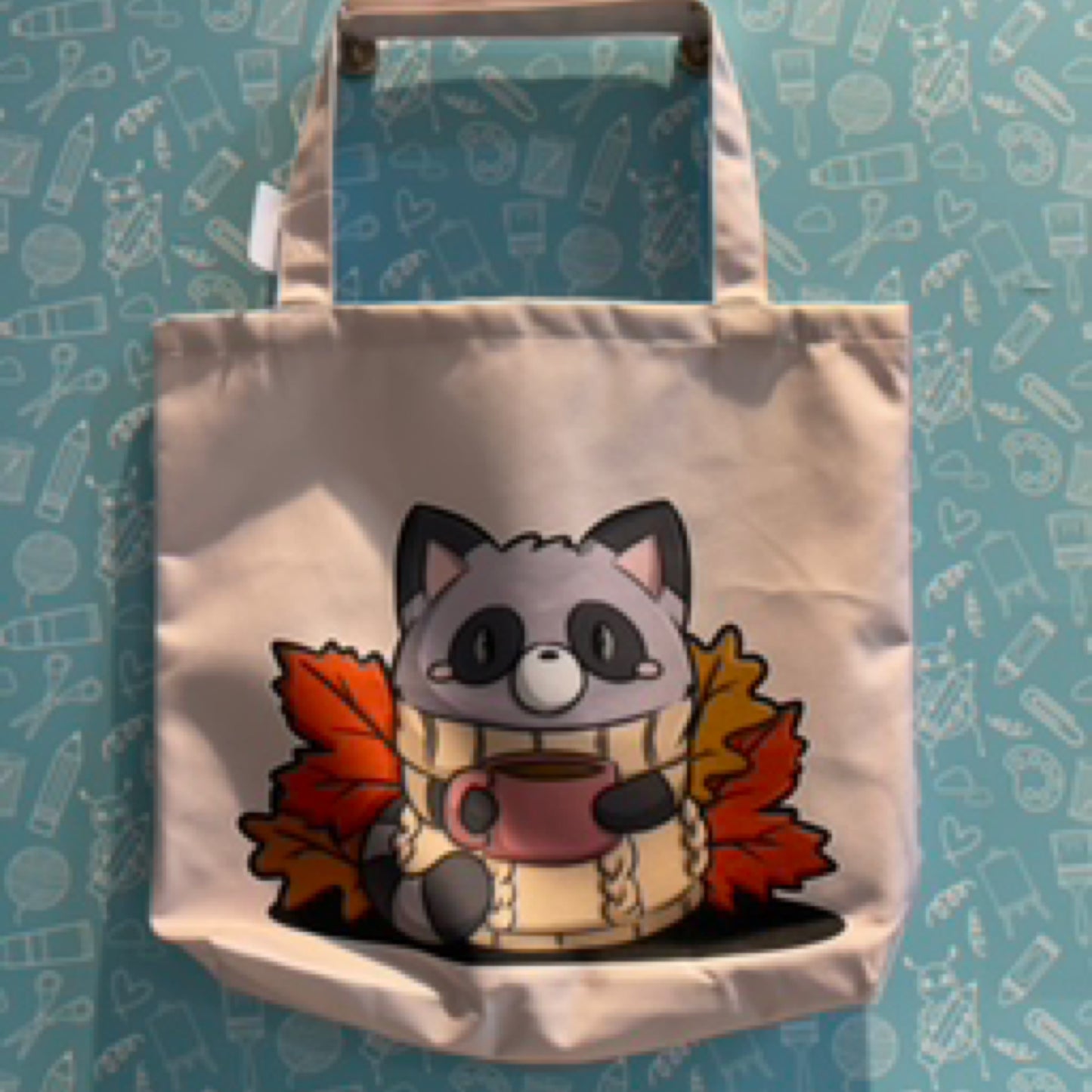 Raccoon Tote Bag