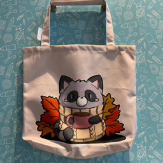 Raccoon Tote Bag