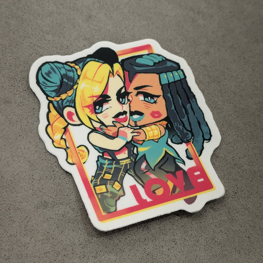 JJBA Love sticker