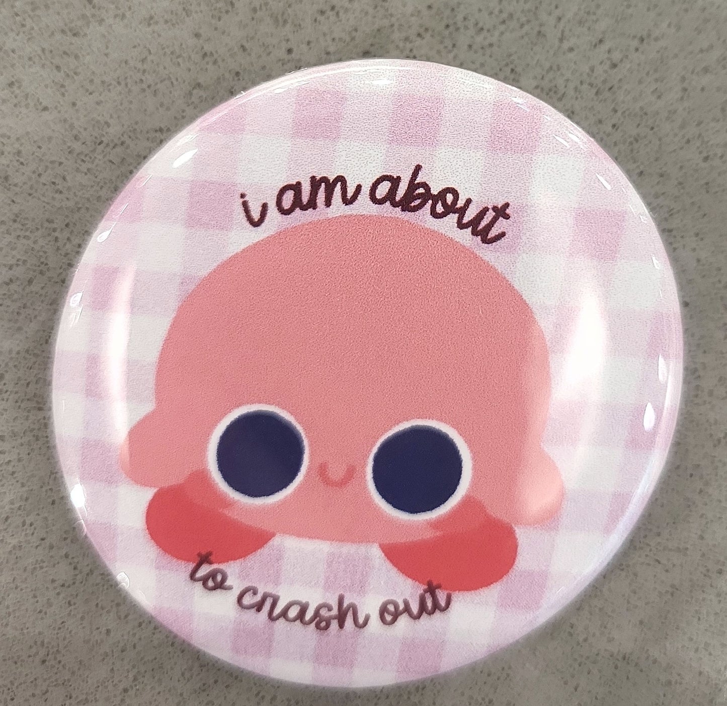 crash out kirby button
