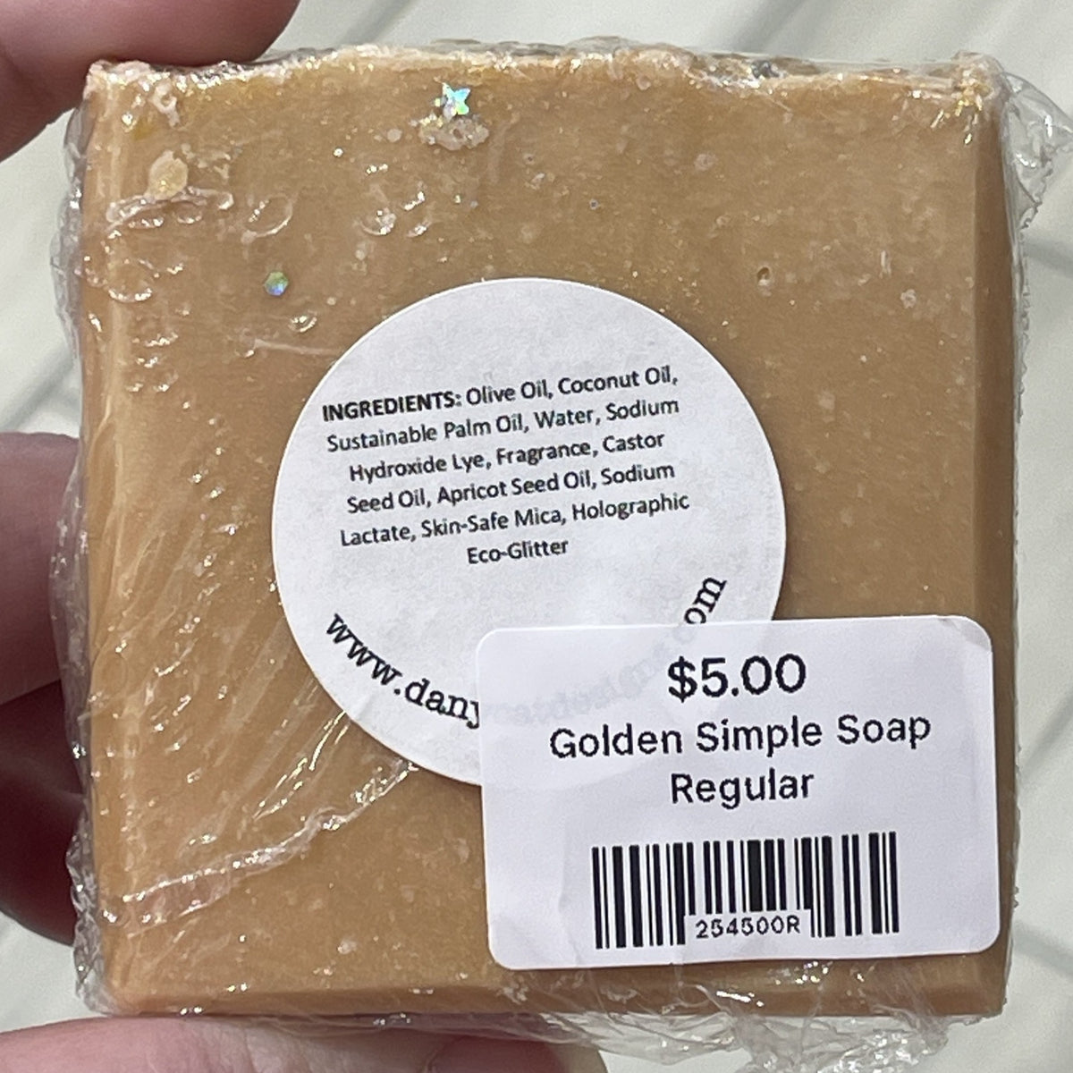 Golden Simple Soap