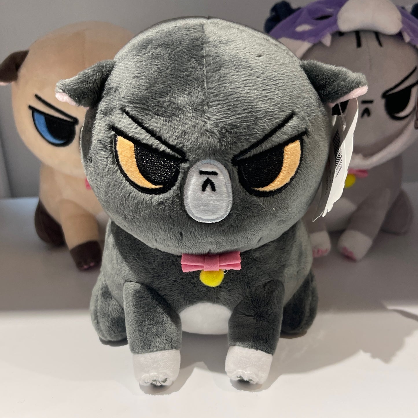 Angry Cat - Tuxedo Dark Gray