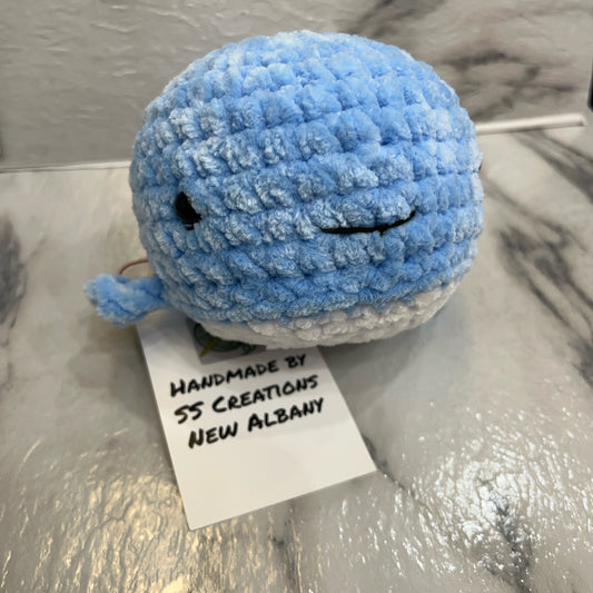 Whale crochet plush