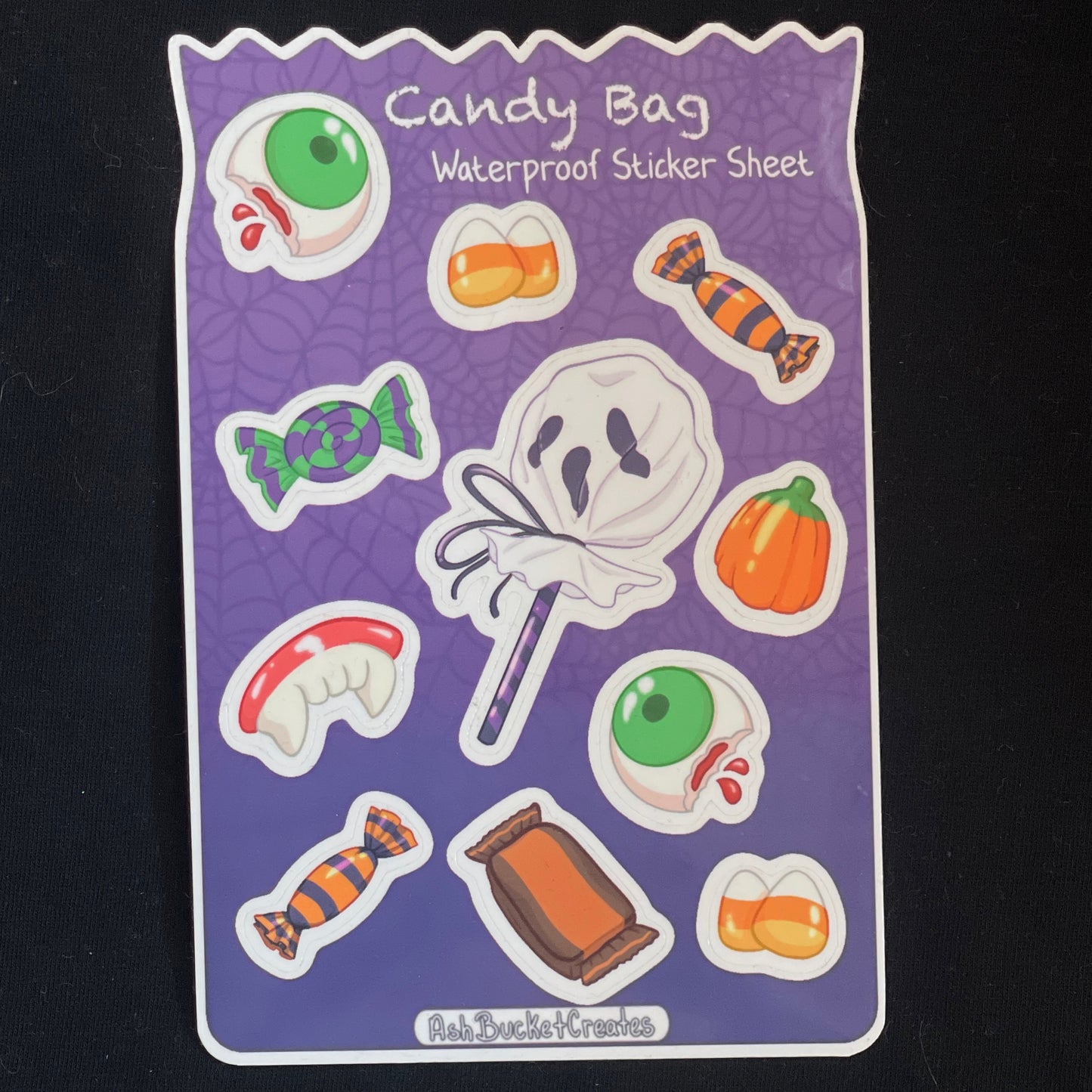 Candy Bag Sticker Sheets