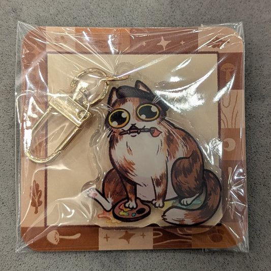 Creative Cat Acrylic Charm