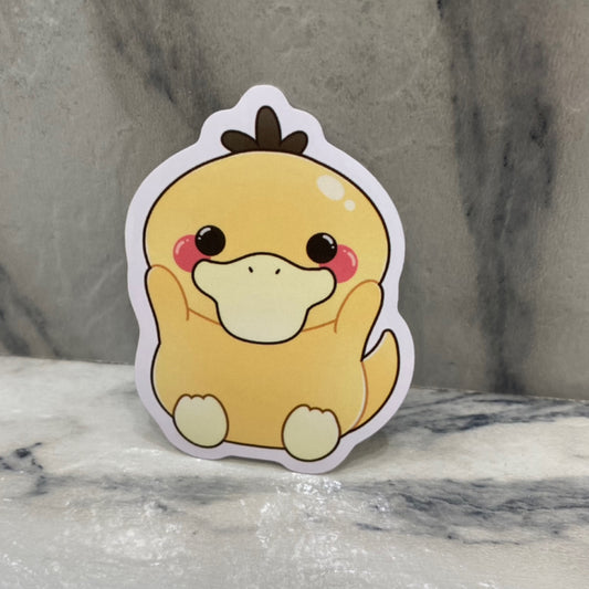 Psyduck Plush Sticker