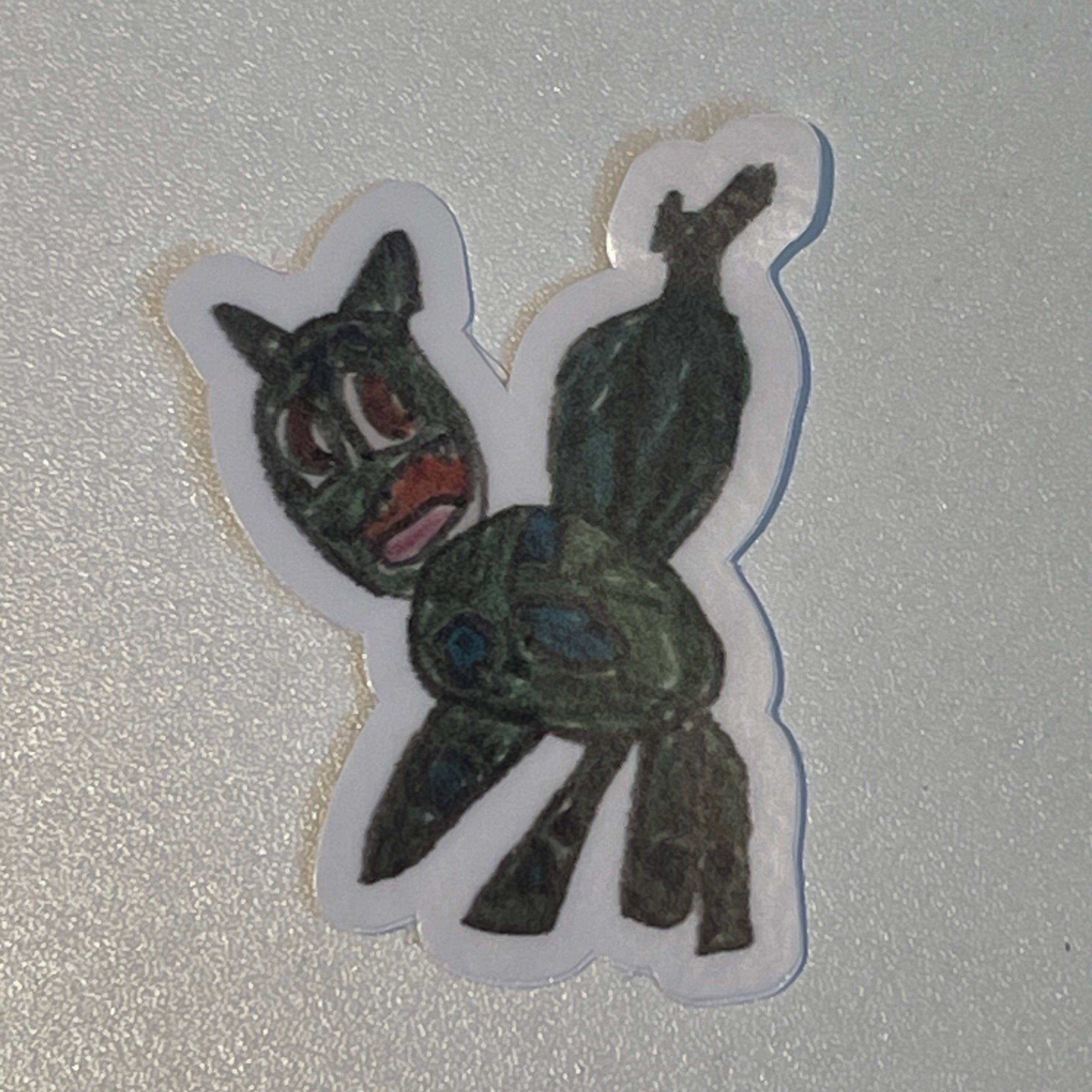 Bulbasaur Sticker by Lemoncake – Beetlebug Art Collective