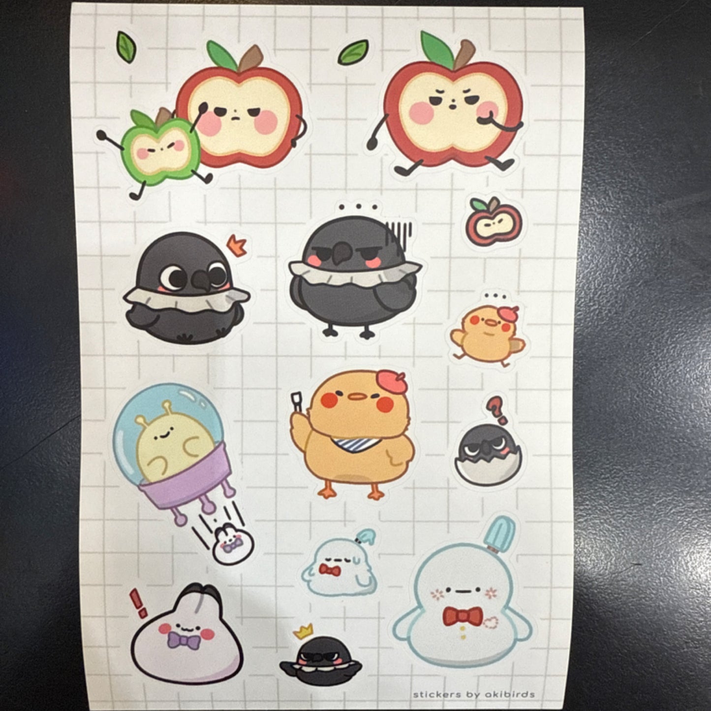 LADS Mascot Sticker Sheet