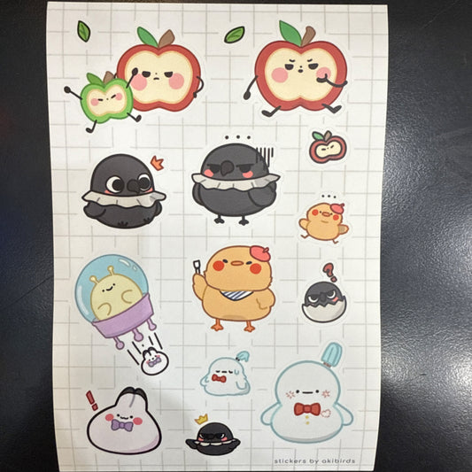LADS Mascot Sticker Sheet