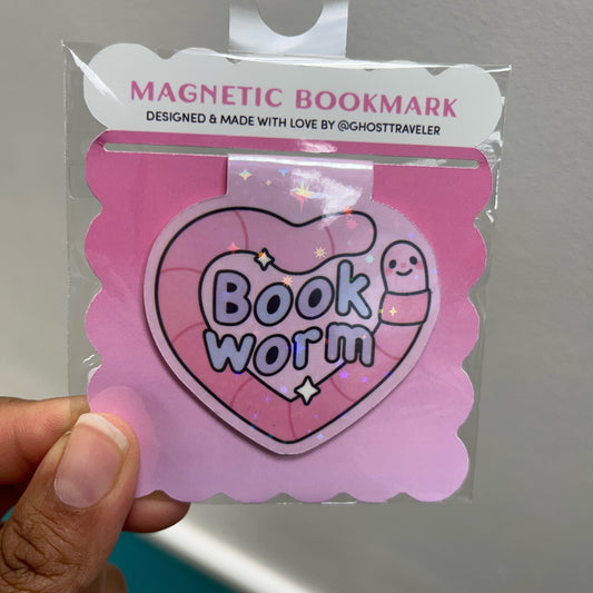 Bookworm Magnetic Bookmark