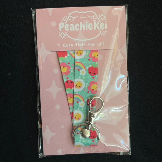 Rainbow Pals Lanyard (Green)