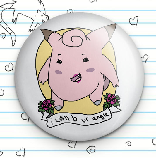 Clefairy Button