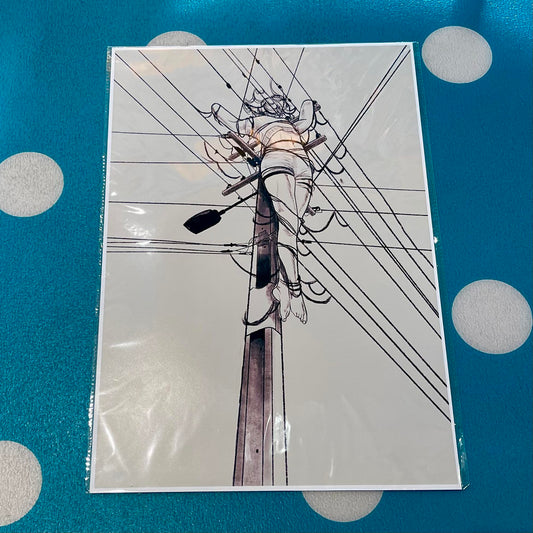 Crossed Wires Art Print