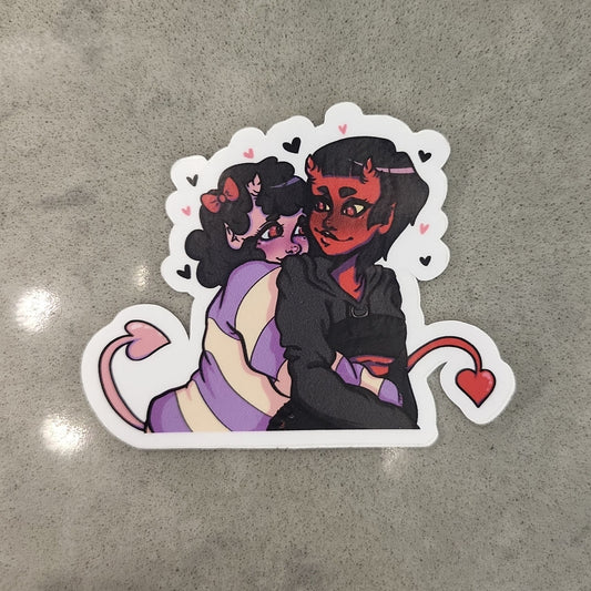 Demon Girlfriends Sticker