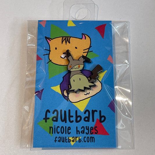 Mimikyu Enamel Pin