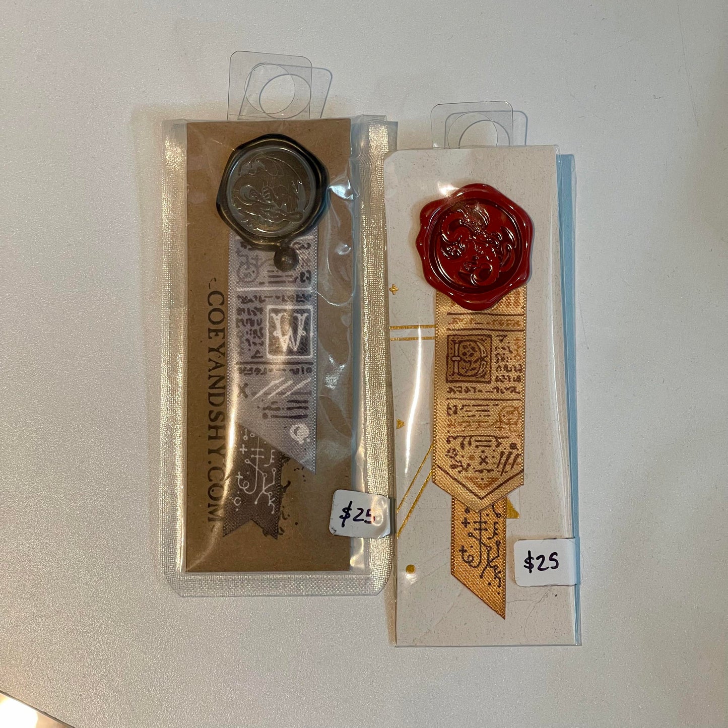 Wax Seal Dragon + Ribbon