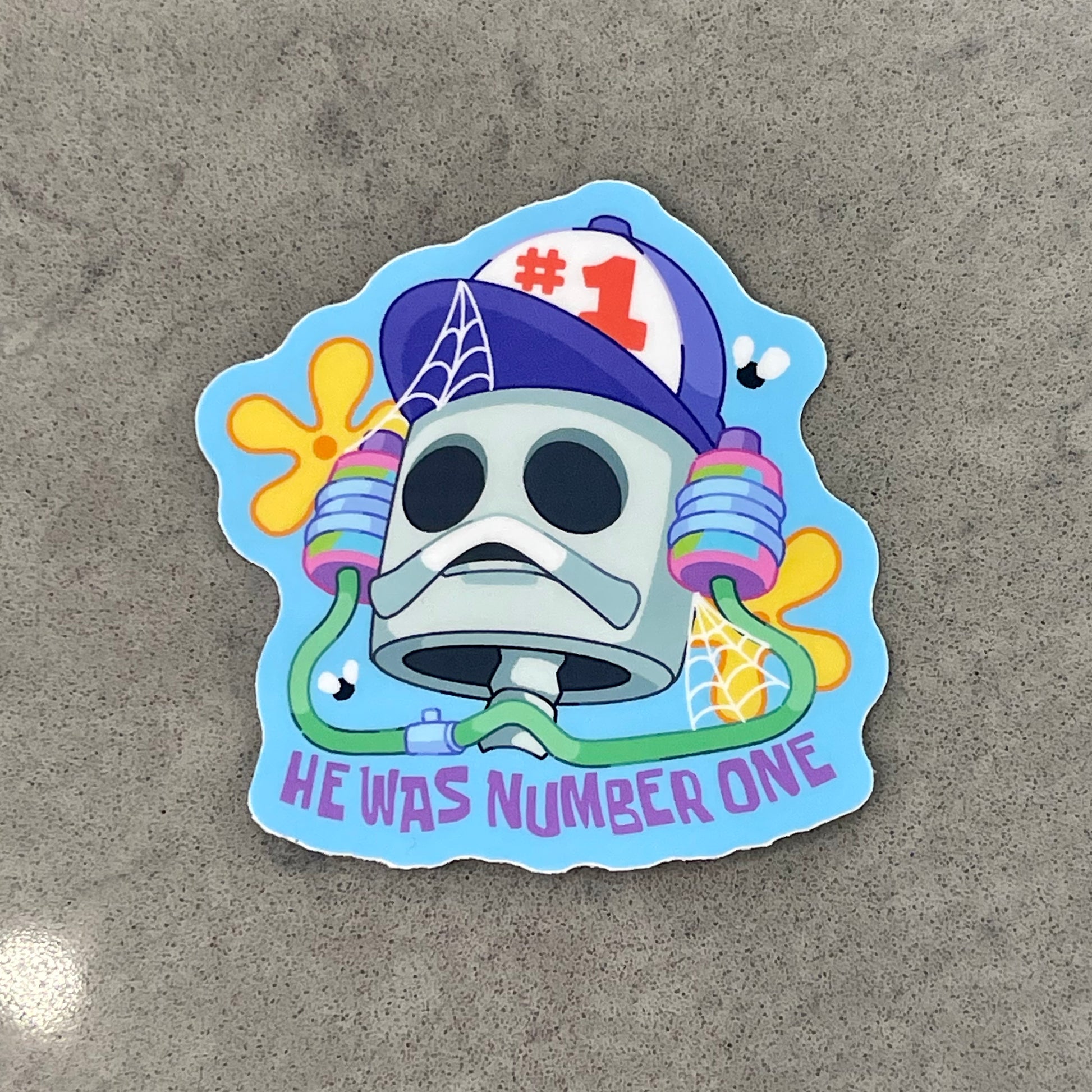 Issue Number 1 Sticker He Was Number One Sticker – Beetlebug Art Collective