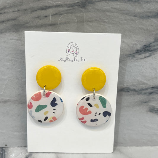 Multicolor Circles Earrings