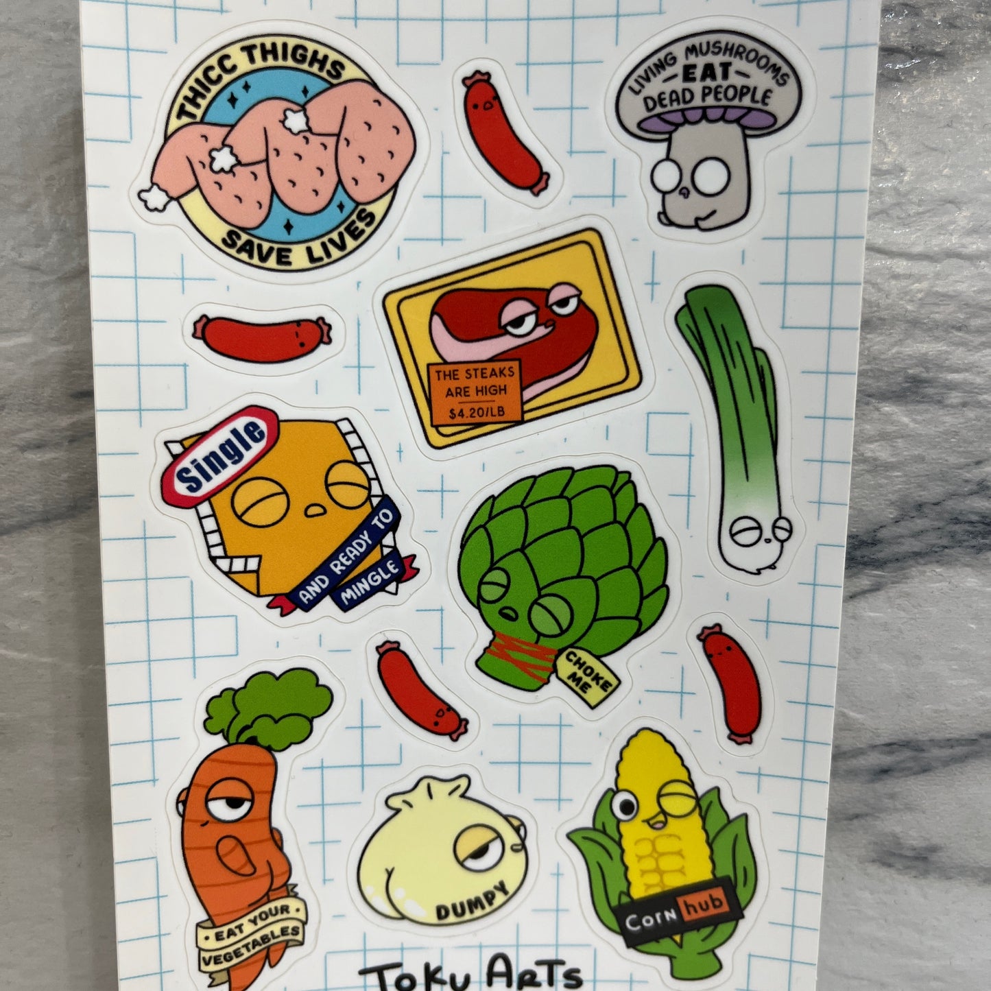 Mini Mart : After Hours Sticker Sheet