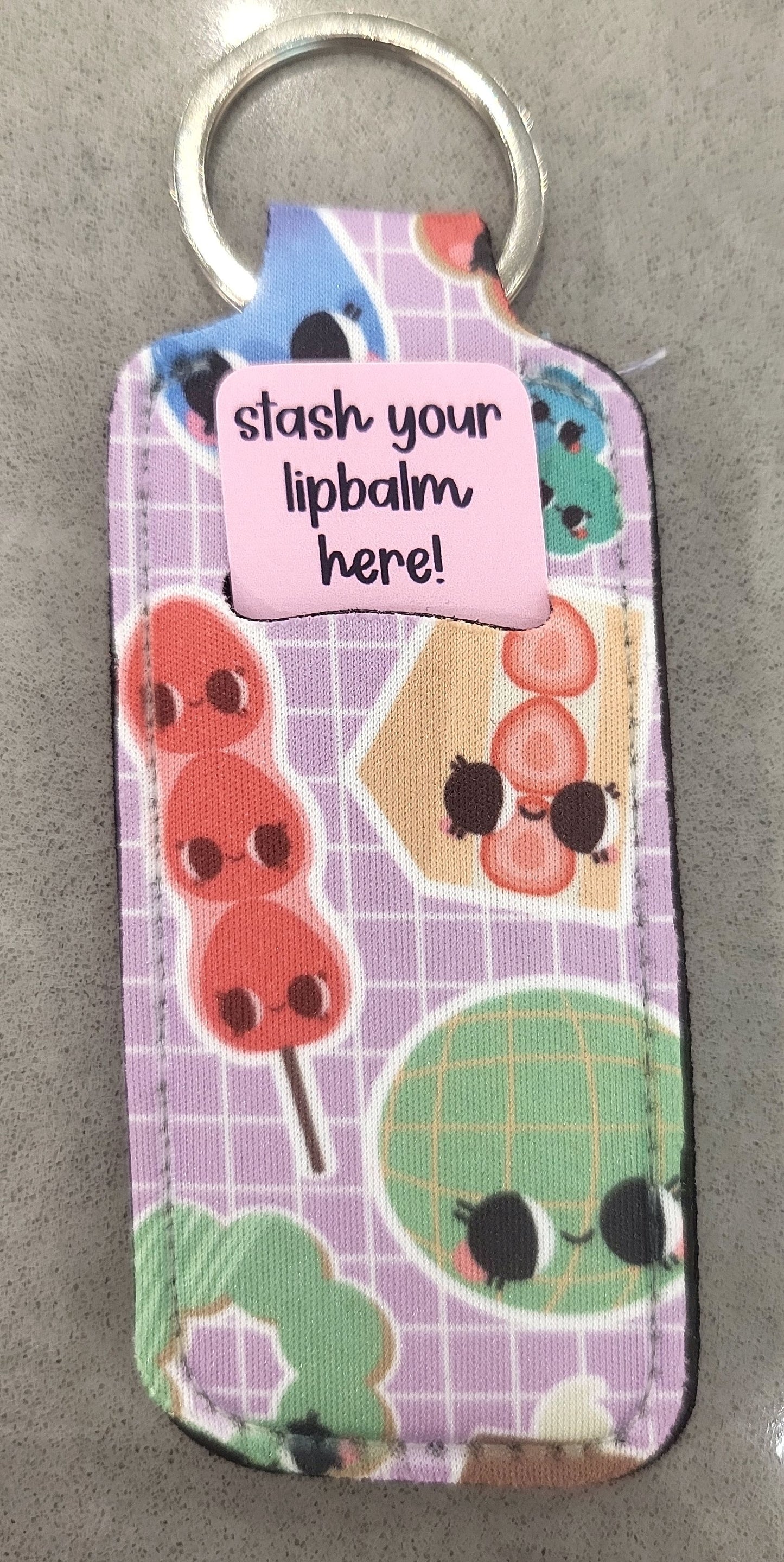 japanese snacks lip balm holder