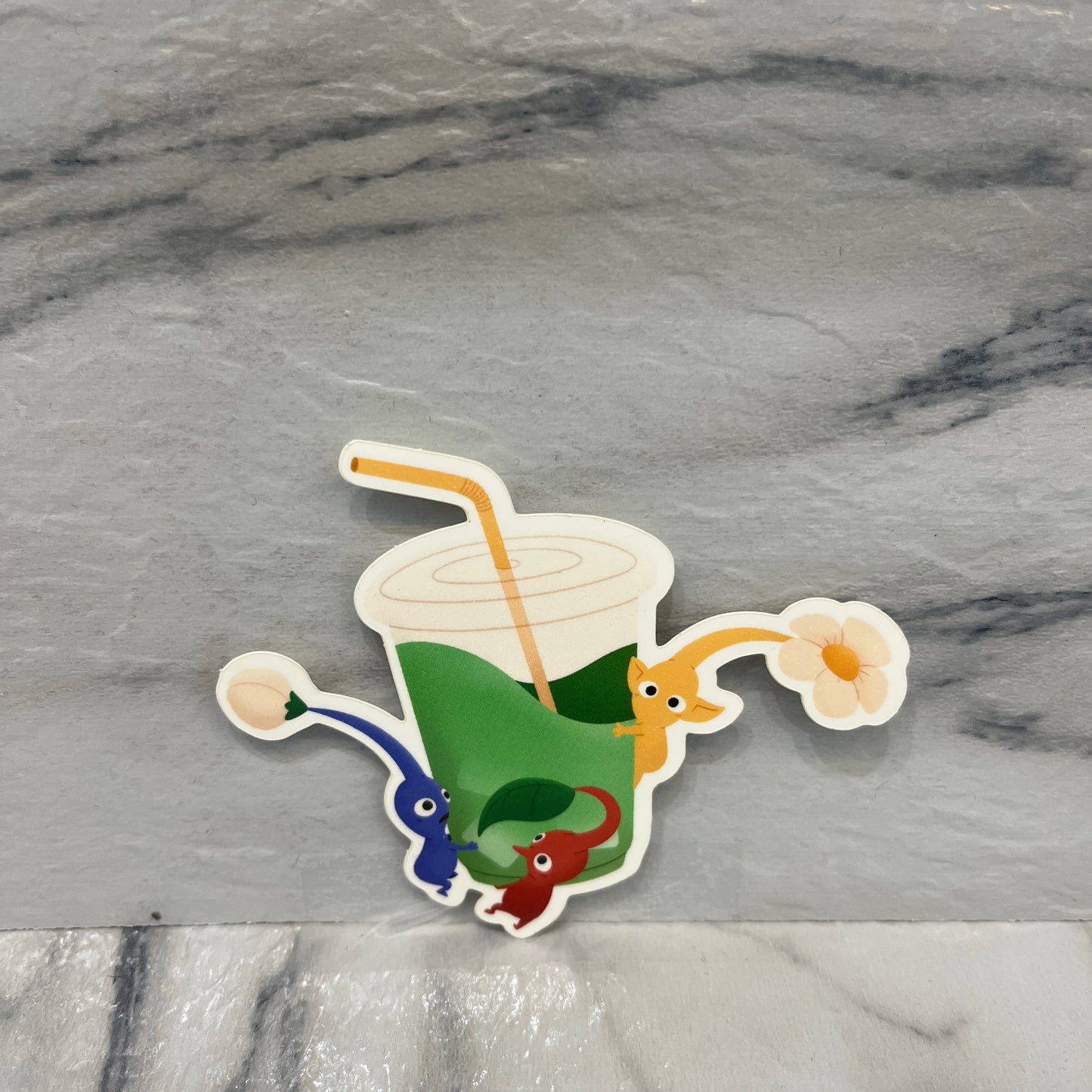 Matcha Pikmin sticker