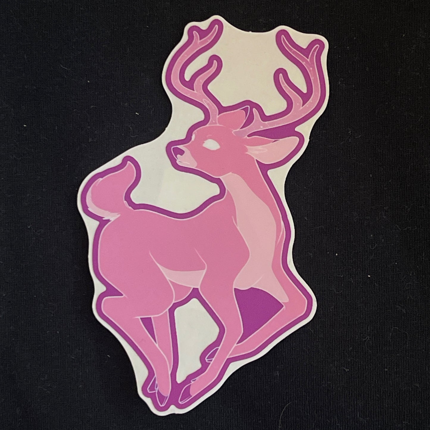 Star Deer Vinyl Sticker