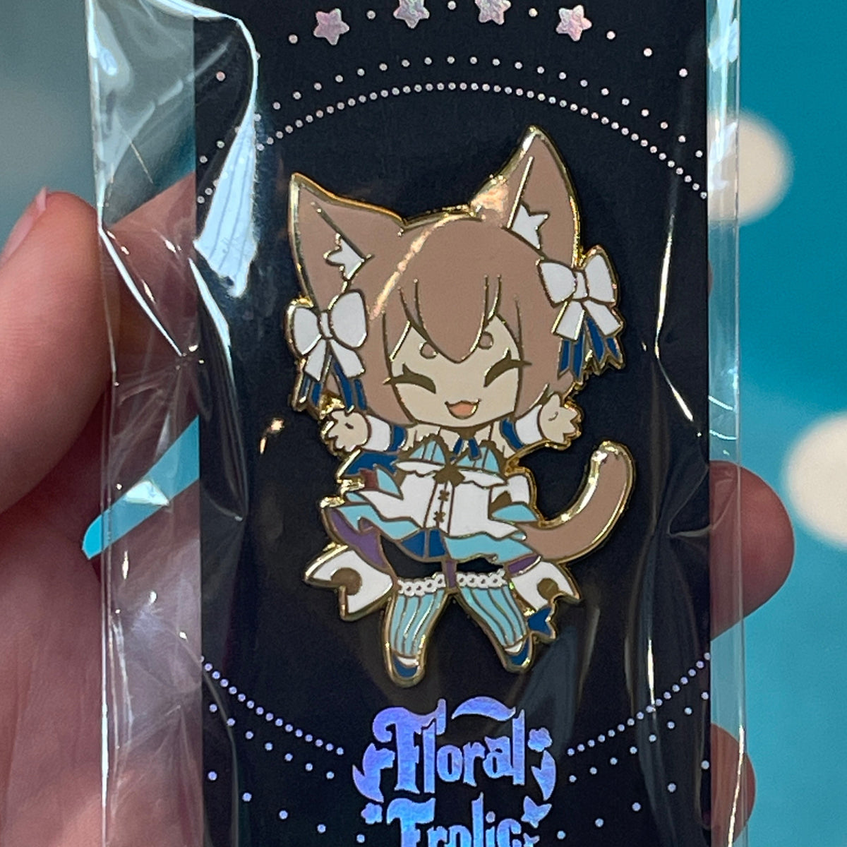 Felix Enamel Pin