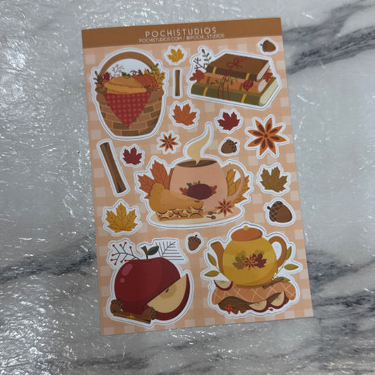 Cozy Autumn Sticker Sheet