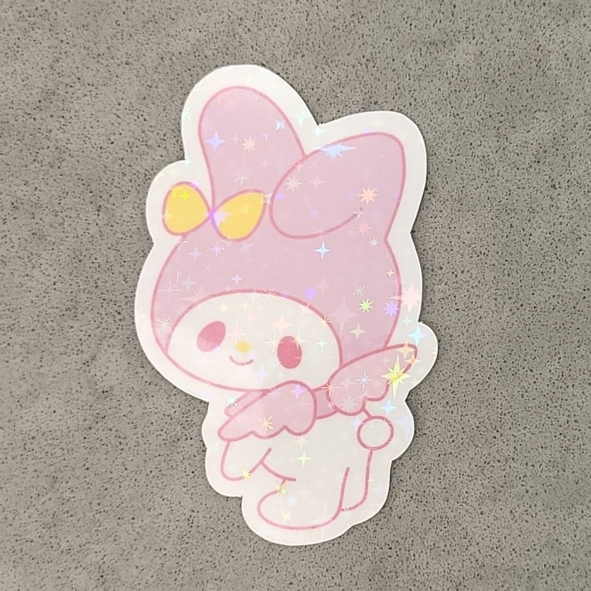 my melody angel sticker
