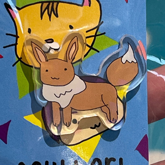 Eevee Acrylic Pin