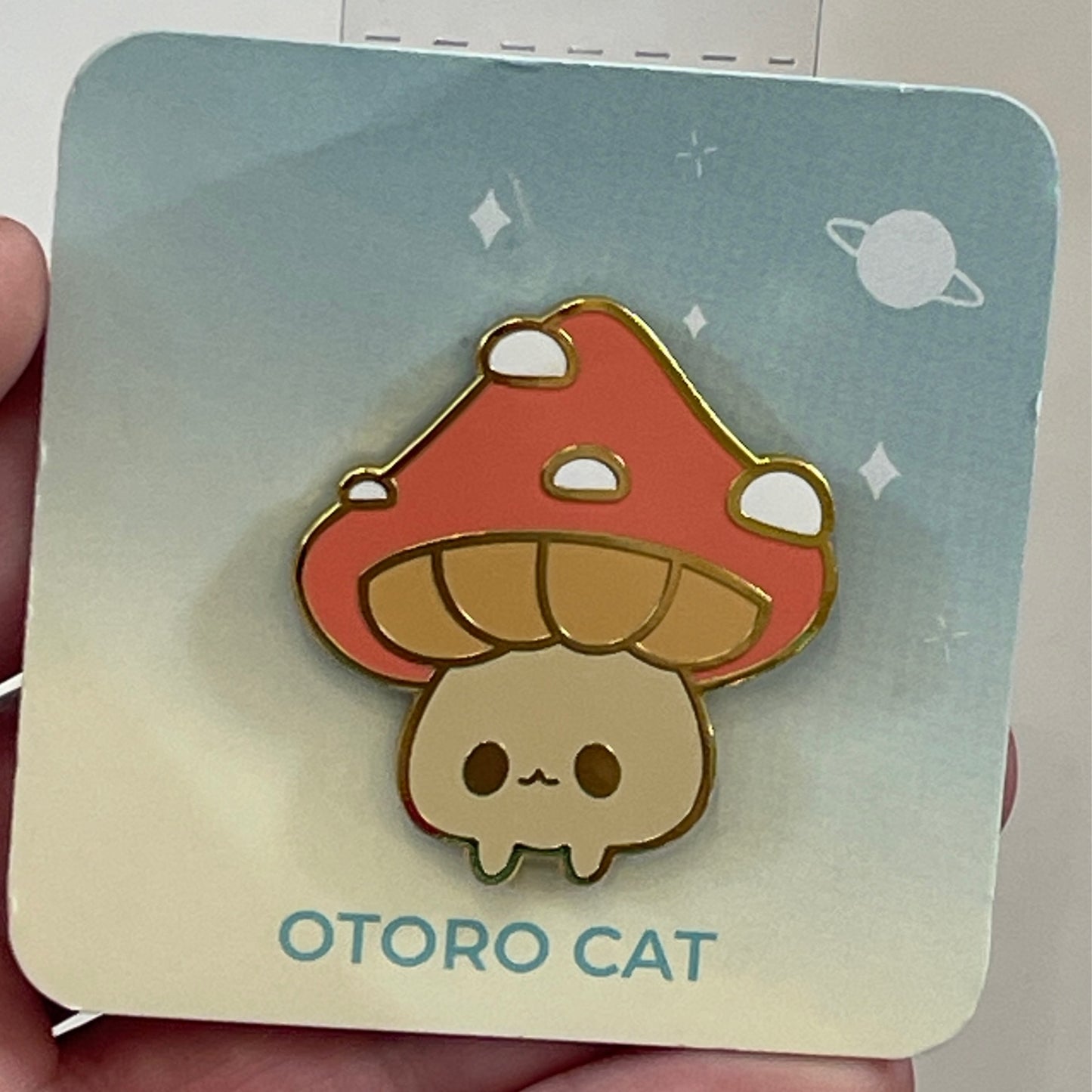 Mushroom Enamel Pin