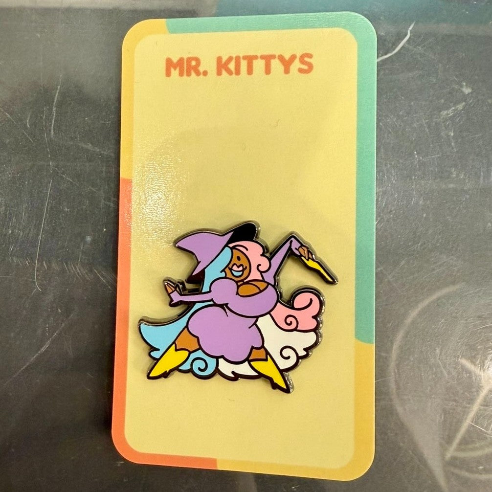 TRANS WITCH ENAMEL PIN