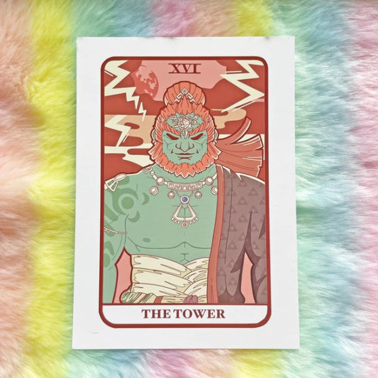 The Tower Tarot 5x7 Print