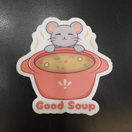 Soup Enjoyer Sticker