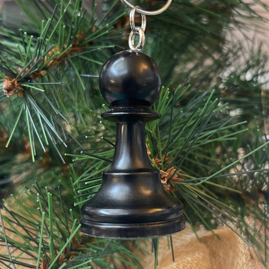 Chess Black Pawn Ornament